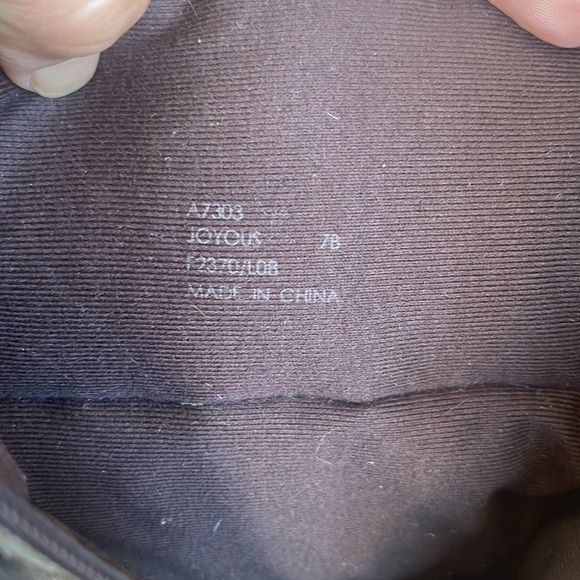 Pre-owned Coach Women Size 7B Joyous Signature Brown Fur Cuff Winter Boots - Picture 7 of 11